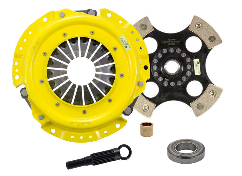 ACT 1989 Nissan 240sx XT/Race Rigid 4 Pad Clutch Kit - My Store