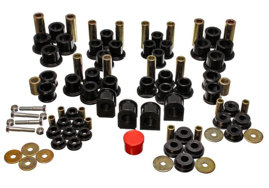 Energy Suspension 99-04 Ford F-250 4WD Superduty Black Hyper-flex Master Bushing Set - My Store