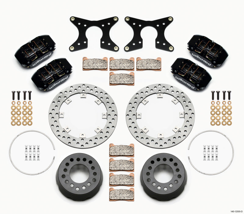Wilwood Dynapro Lug Mount Dual Rear Dynamic Kit SA Drilled M-W/Lamb Ends 1/2in Studs - Mammoth Racing -