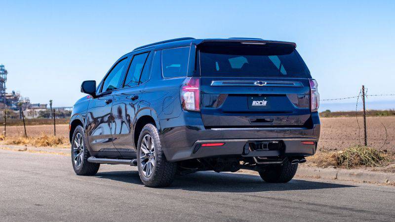 Borla 21-22 Chevrolet Tahoe 5.3L V8 2/4WD Touring Cat-Back Exhaust (Stainless) - Mammoth Racing -
