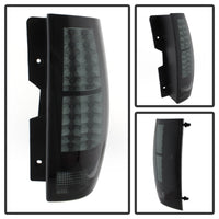 Spyder Chevy Suburban/GMC Yukon/Yukon Denali 07-14 LED Tail Lights Blk Smke ALT-YD-CSUB07-LED-BSM - Mammoth Racing -