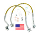 Superlift 91-94 Ford Ranger/Explorer w/ 4-6in Lift Kit (Pair) Bullet Proof Brake Hoses - Mammoth Racing -
