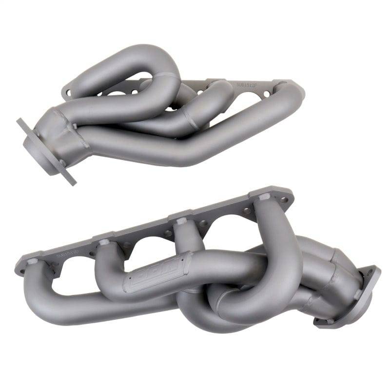 BBK 86-93 Mustang 5.0 Shorty Tuned Length Exhaust Headers - 1-5/8 Titanium Ceramic - Mammoth Racing -