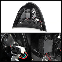 Spyder Pontiac Grand Prix 04-08 Light Bar LED Tail Light Black ALT-YD-PGP04-LED-BK - Mammoth Racing -