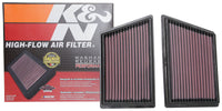 K&N 19 Porsche 911 3.0l H6 F/I Drop In Replacement Air Filter - Mammoth Racing -