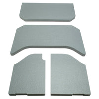 DEI 11-18 Jeep Wrangler JK 4-Door Headliner Gray 4 Piece - Mammoth Racing -