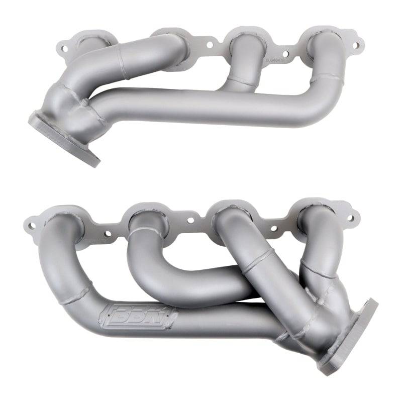 BBK 14-18 GM Truck 5.3/6.2 1 3/4in Shorty Tuned Length Headers - Titanium Ceramic - Mammoth Racing -
