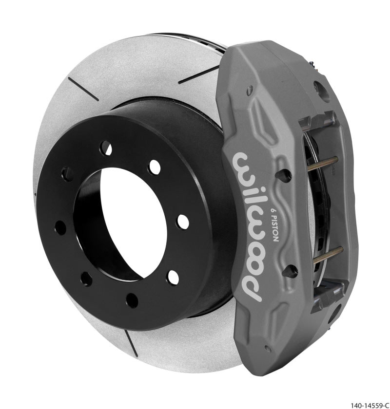 Wilwood Tx6r Rear Kit 15.50in Gray Hard Anodize w/ Lines 13-17 Ford F250/f350 4WD - My Store