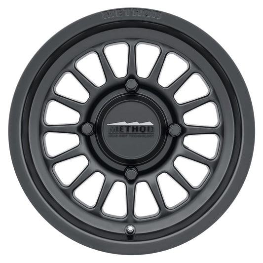 Method Mr411 15x7 4+3/+13mm Offset 4x156 132mm CB Matte Black Wheel - Mammoth Racing -