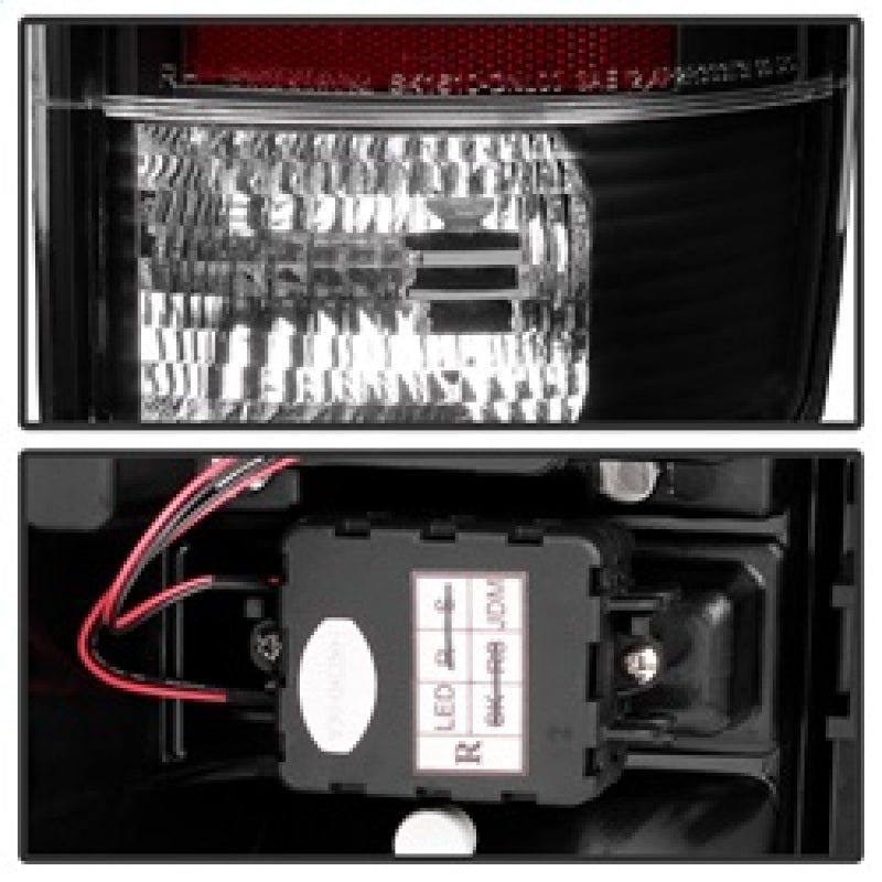 Spyder Chevy Suburban/Tahoe 1500/2500 00-06/GMC Yukon LED Tail Lights Black ALT-YD-CD00-LED-BK - Mammoth Racing -
