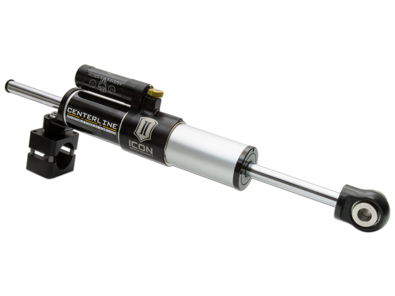 Icon 07-18 Jeep Wrangler JK Adj Thru Shaft Steering Stabilizer Kit - Mammoth Racing -