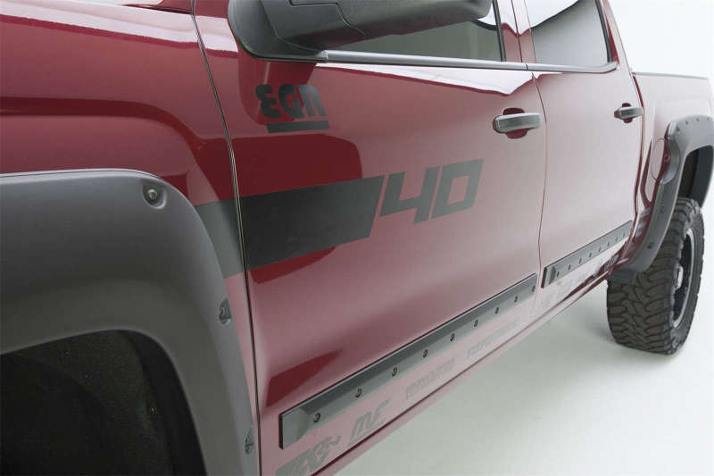 EGR Double Cab Front 41.5in Rear 28in Bolt-On Look Body Side Moldings (991574) - Mammoth Racing -