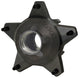 Wilwood Hub-Starlite 55 Front w/Cap Std. Offset 5/8 Studs-Drilled-Black - My Store