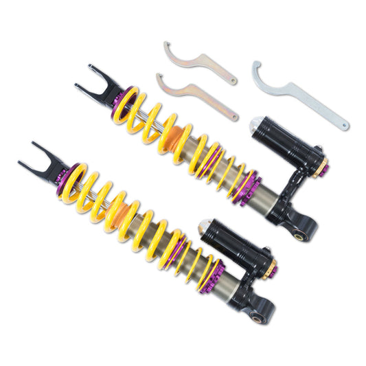 KW Coilover Kit V4 2011+ Lamborghini Aventador Incl. Roadster w/o Electronic Dampers - Mammoth Racing -