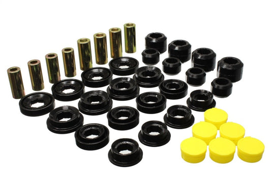 Energy Suspension 03-09 Ram 1500 Pickup 4WD Control Arm Bushing Set - Black - My Store