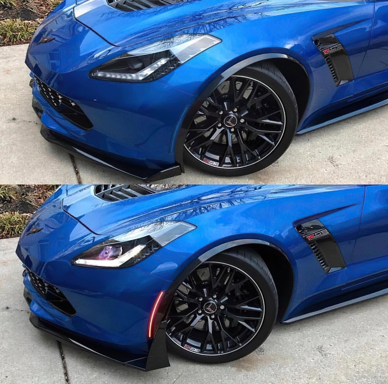 Oracle Chevrolet Corvette C7 Concept Sidemarker Set - Tinted - No Paint - Mammoth Racing -