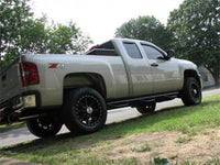 N-Fab Nerf Step 07-13 Chevy-GMC 2500/3500 Ext. Cab 6.5ft Bed - Gloss Black - Bed Access - 3in - Mammoth Racing -