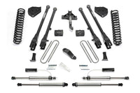 Fabtech 17-21 Ford F250/350 4WD Gas 4in 4Link Sys w/Coils & 2.25 Dl Resi Frt & Dl Rr Shks - Mammoth Racing -