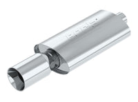 Borla Boomer Muffler Thumper Oval 2-1/4in In 4in Side Rount Out - My Store