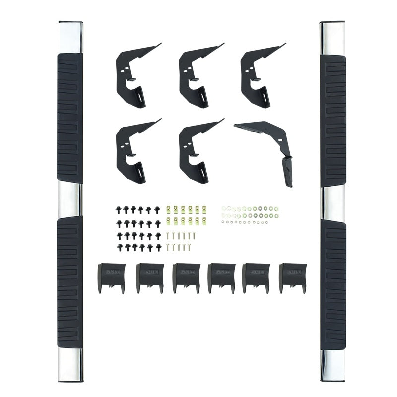 Westin 2007-2018 Chevy Silverado Crew Cab R7 Nerf Step Bars - SS - Mammoth Racing -
