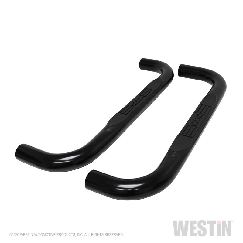 Westin 19-20 Chevy/GMC Silverado/Sierra 1500 Regular Cab E-Series 3 Nerf Step Bars - Black - Mammoth Racing -