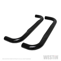 Westin 19-20 Chevy/GMC Silverado/Sierra 1500 Regular Cab E-Series 3 Nerf Step Bars - Black - Mammoth Racing -
