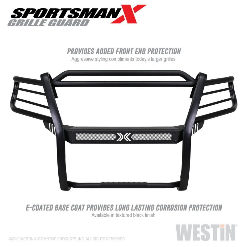 Westin 15-20 Chevrolet Colorado Sportsman X Grille Guard - Textured Black - Mammoth Racing -