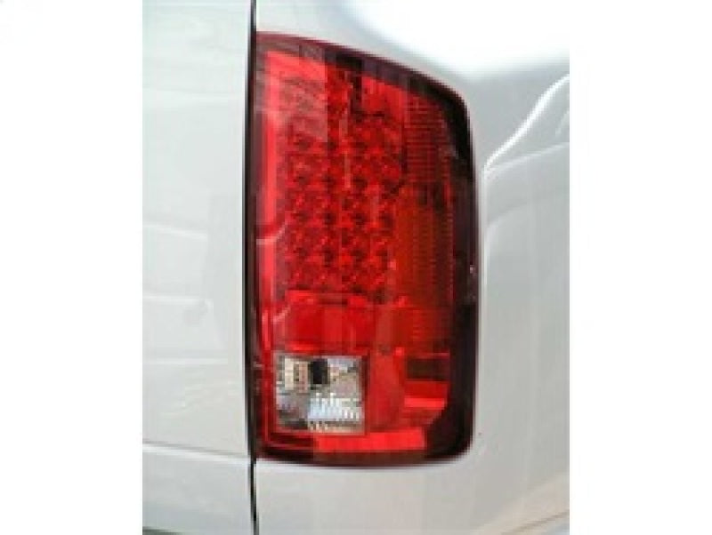 Spyder Dodge Ram 1500 09-14 LED Tail Lights Incandescen- Red Clear ALT-YD-DRAM09-LED-RC - Mammoth Racing -