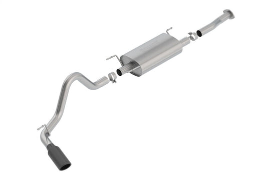 Borla 16-18 Toyota Tacoma 3.5L AT 4DR CC Short Bed S-Type SS Catback Exhaust - Black Chrome Tip - My Store