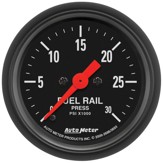 Autometer Z-Series 52mm 30Kpsi Fuel Rail Pressure Gauge, Ram 6.7l - My Store