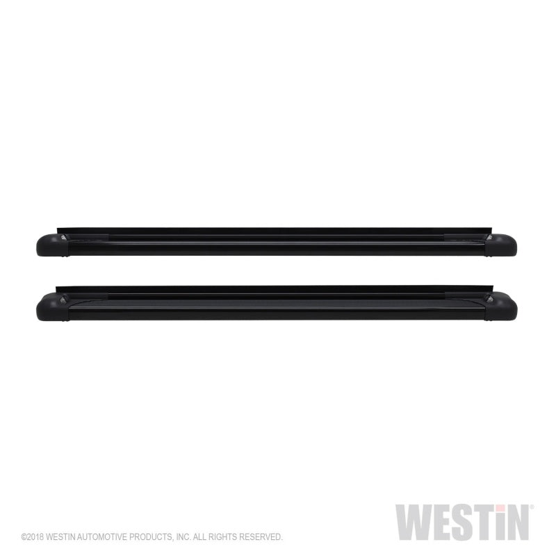Westin SG6 Black Aluminum Running Boards 74.25in - Mammoth Racing -
