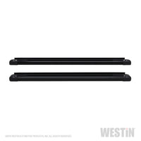 Westin SG6 Black Aluminum Running Boards 74.25in - Mammoth Racing -