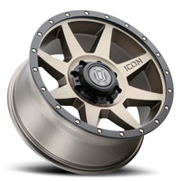 Icon Rebound 20x9 8x6.5in 12mm Offset 5.5in BS Bronze Wheel - Mammoth Racing -