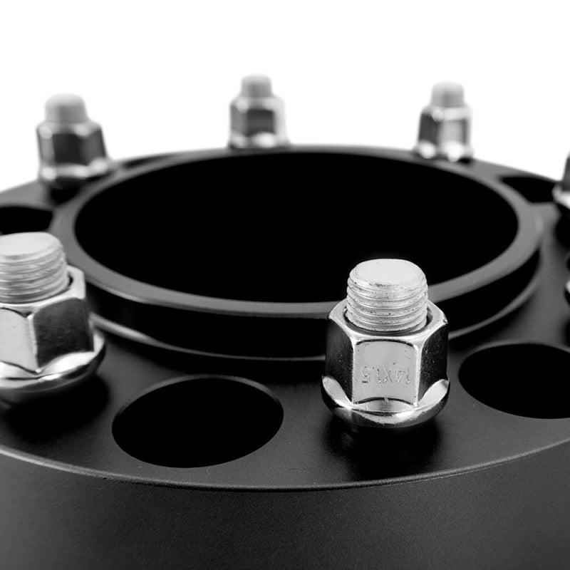 Mishimoto Borne Off-Road Wheel Spacers - 6x139.7 - 93.1 - 35mm - M12 - Black - Mammoth Racing -