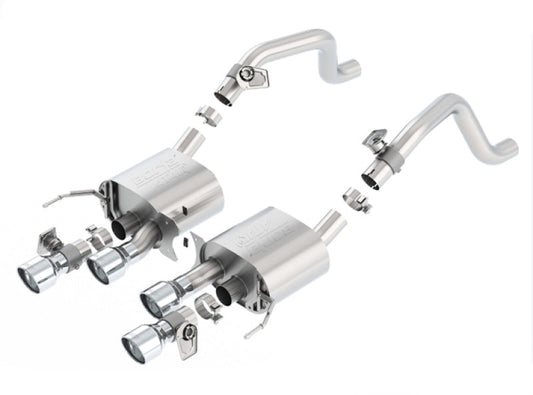 Borla 2014 Chevrolet Corvette C7 6.2L 8cyl ATAK Exhaust w/ NPP Dual Mode (rear section only) - My Store