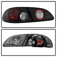 Spyder Toyota Corolla 98-02 Euro Style Tail Lights Black ALT-YD-TC98-BK - Mammoth Racing -