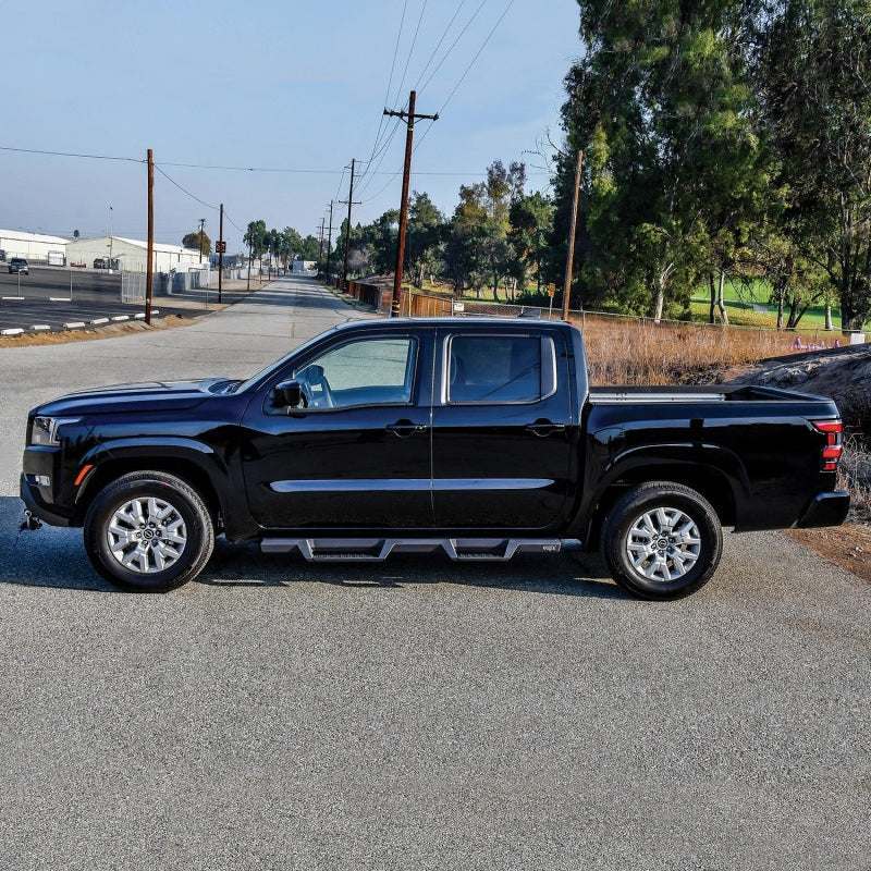 Westin 2022 Nissan Frontier Crew Cab Pickup HDX Drop Nerf Step Bars - Textured Black - Mammoth Racing -