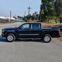 Westin 2022 Nissan Frontier Crew Cab Pickup HDX Drop Nerf Step Bars - Textured Black - Mammoth Racing -