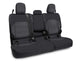 PRP 2020+ Jeep Gladiator JT Rear Bench Cover with Leather Interior - Black/Grey - Mammoth Racing -