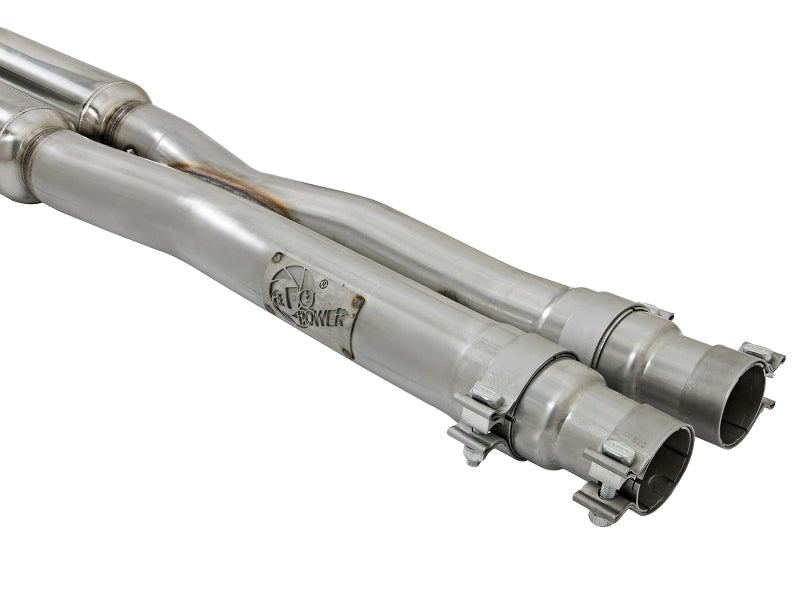 aFe MACHForce XP 3in-2.5in 304SS Exhaust Cat-Back 15-20 Audi S3 L4-2.0L (t) - Black Tips - Mammoth Racing -