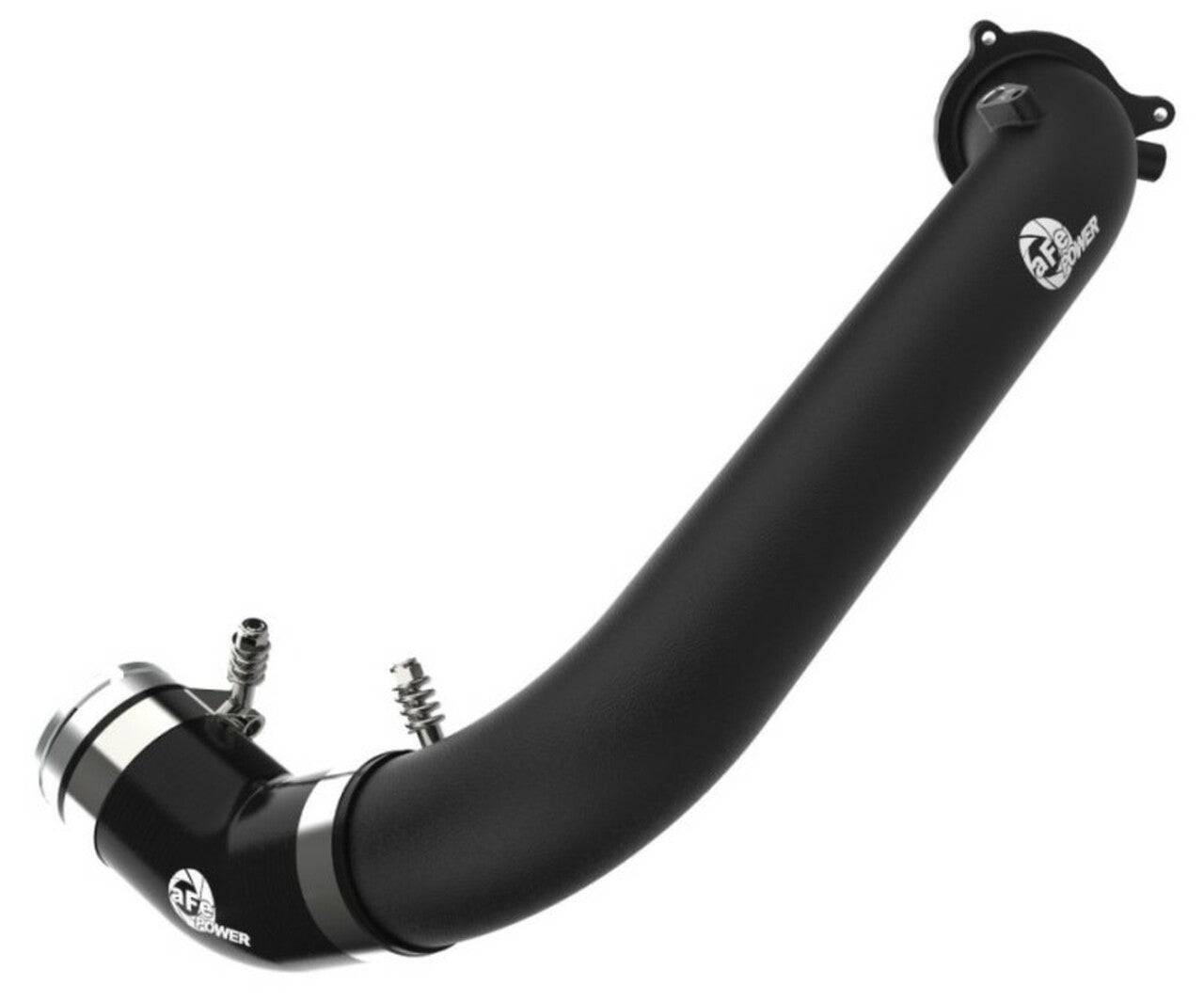 aFe BladeRunner Red 2-3/4in Aluminum Charge Pipe 2021 Toyota Supra GR (A90) I4-2.0L (t) B48 - My Store