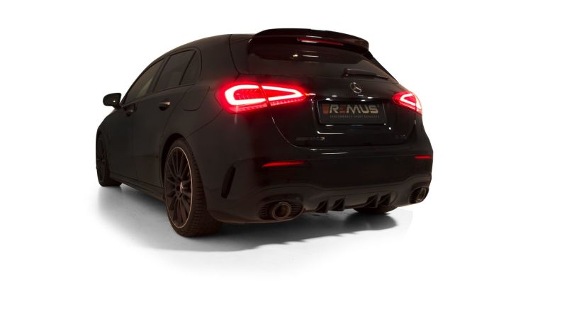 Remus 2019 Mercedes A35 AMG Hatchback 2.0L Turbo (w/GPF) Race Axle Back Exhaust (Tail Pipes Req) - Mammoth Racing -