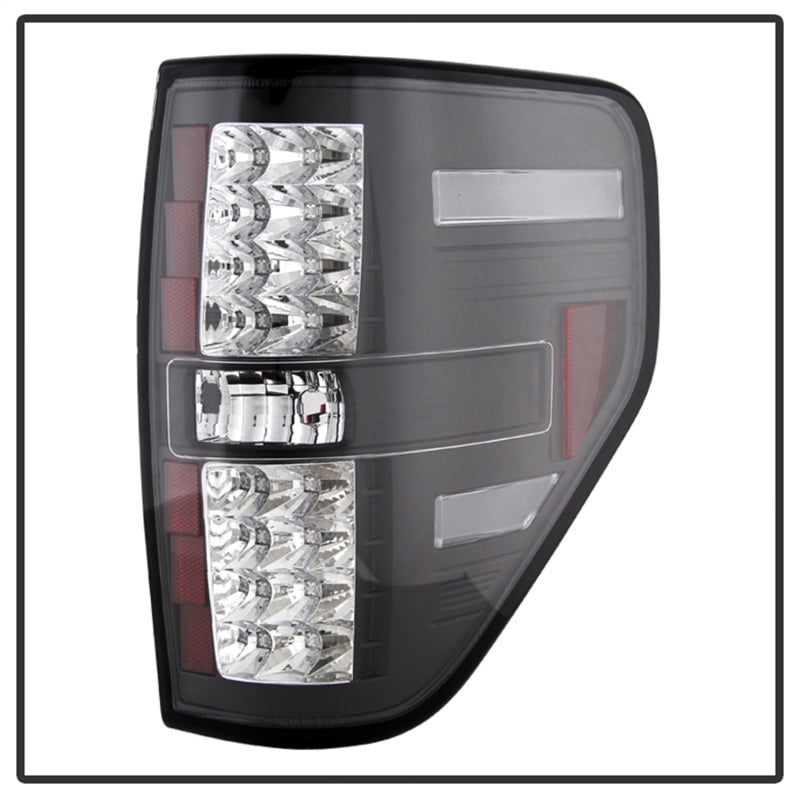 Spyder Ford F150 09-14 LED Tail Lights Black ALT-YD-FF15009-LED-BK - Mammoth Racing -