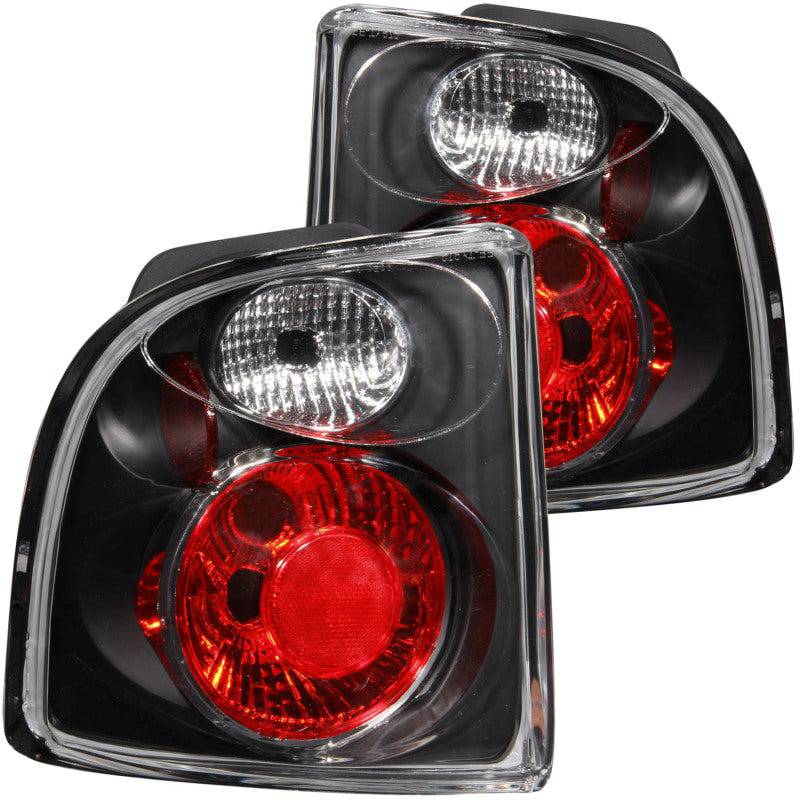 ANZO 2000-2005 Toyota Celica Taillights Black - My Store