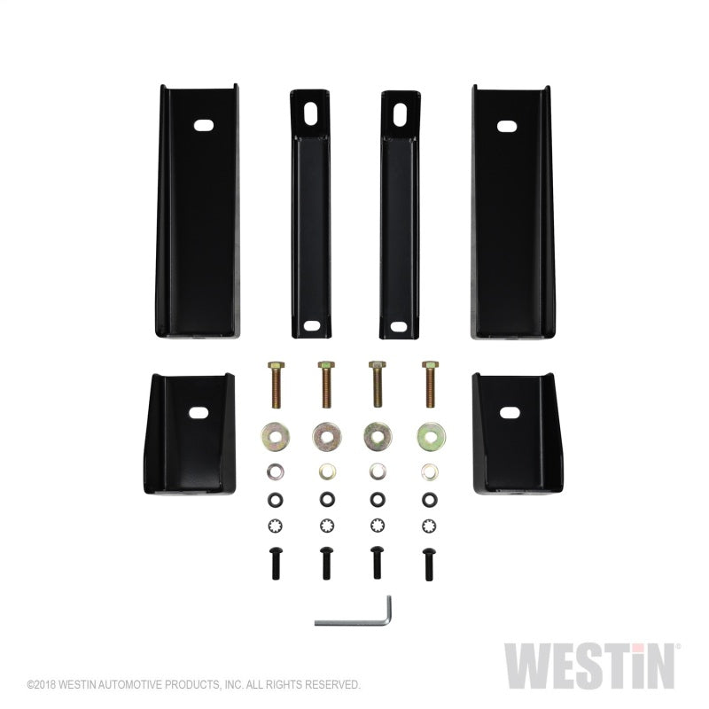Westin 2019 Chevrolet Silverado/Sierra 1500 Crew Cab E-Series 3 Nerf Step Bars - SS - Mammoth Racing -