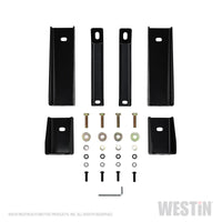 Westin 2019 Chevrolet Silverado/Sierra 1500 Crew Cab E-Series 3 Nerf Step Bars - Black - Mammoth Racing -