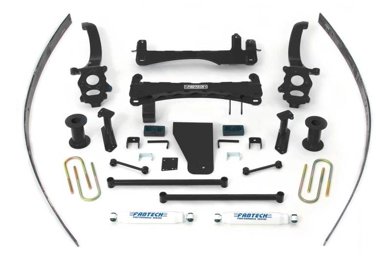 Fabtech 04-13 Nissan Titan 2/4wd 6in Basic Sys w/Perf Shks - Mammoth Racing -