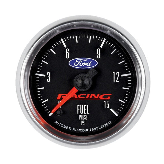 Autometer Ford Racing 52mm Digital Stepper Motor 15psi Fuel Pressure Gauge - My Store