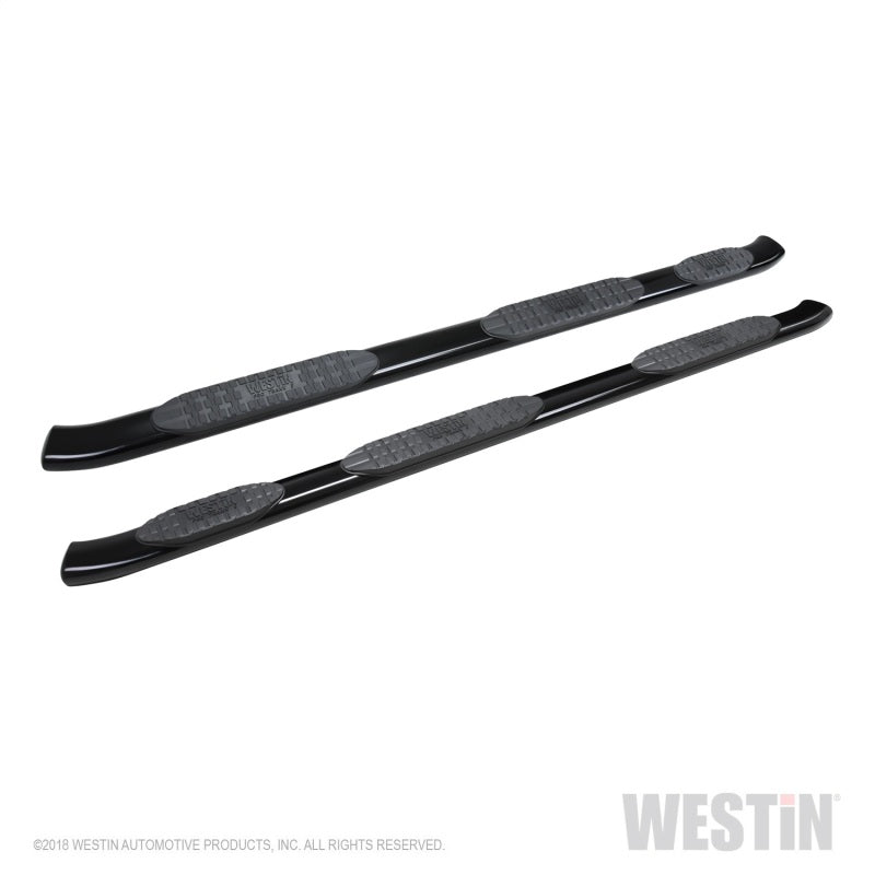 Westin 19-22 RAM 1500 Quad Cab 6.5ft Bed (Excl. Classic) PRO TRAXX 5 Oval W2W Nerf Step Bars - Blk - Mammoth Racing -