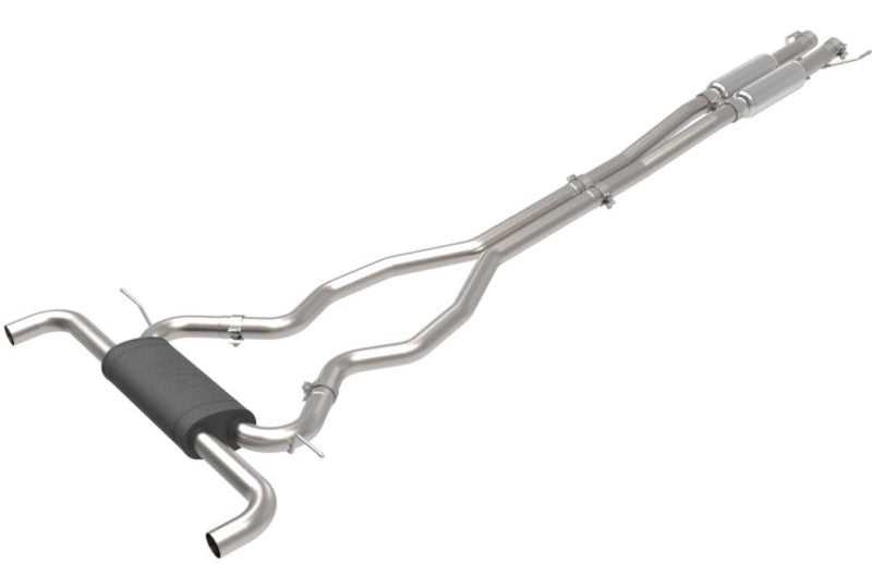 aFe Vulcan Series 2 1/2in 304 SS Cat-Back 19-20 Ford Edge ST V6 2.7L(tt) - Mammoth Racing -